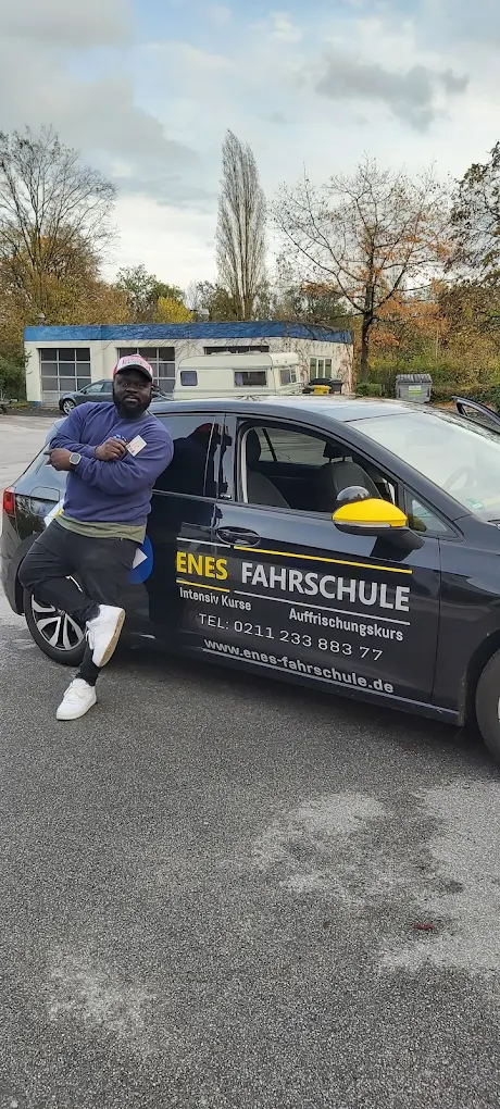 Bestandener Fahrschüler der Enes Fahrschule
