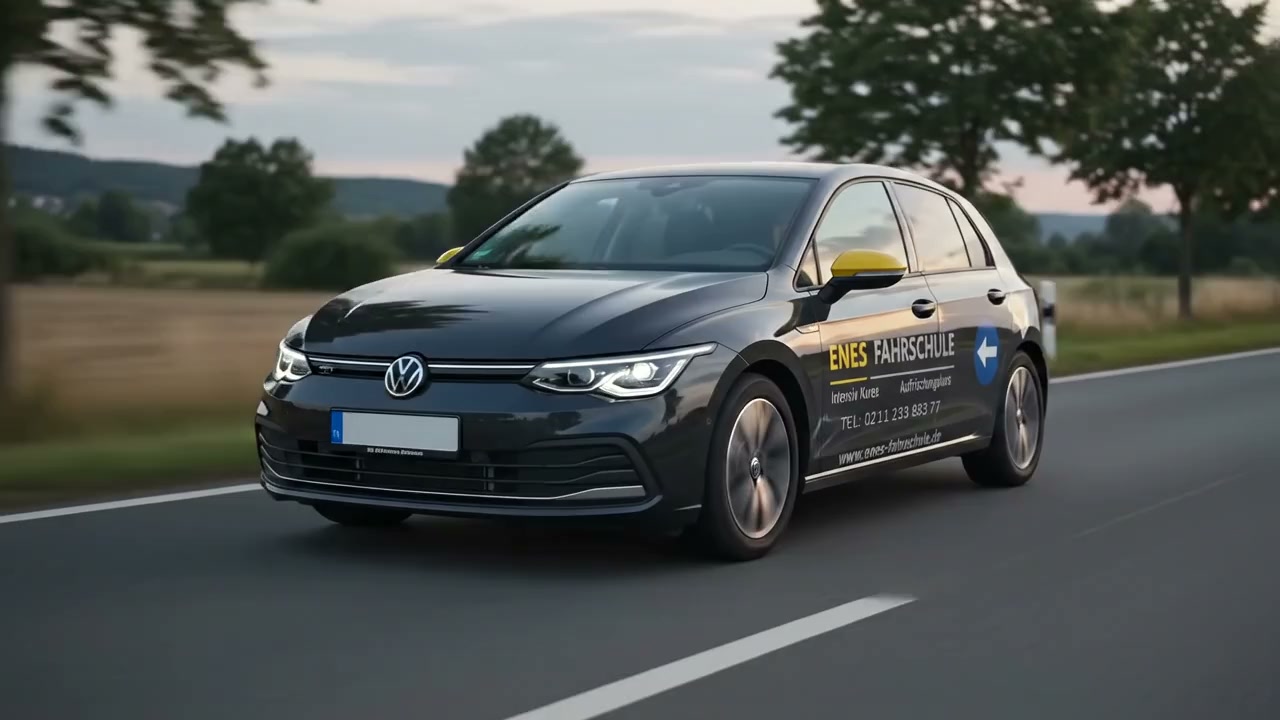 Enes Fahrschule Fahrzeug in Düsseldorf